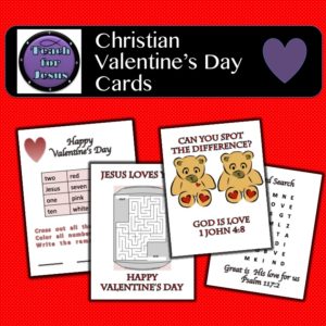 Christian Valentine's Day Cards for Kids