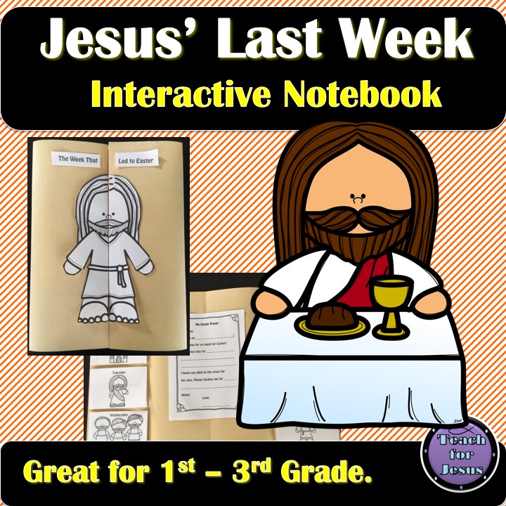 Jesus last week lapbook