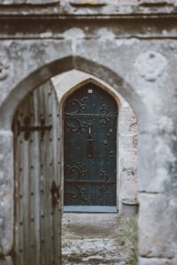 doorframe for Passover meal explanation