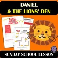 Daniel and the Lions' Den Sunday School Lesson