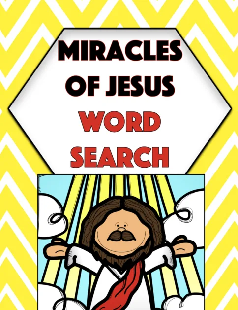 Miracles of Jesus Word Search