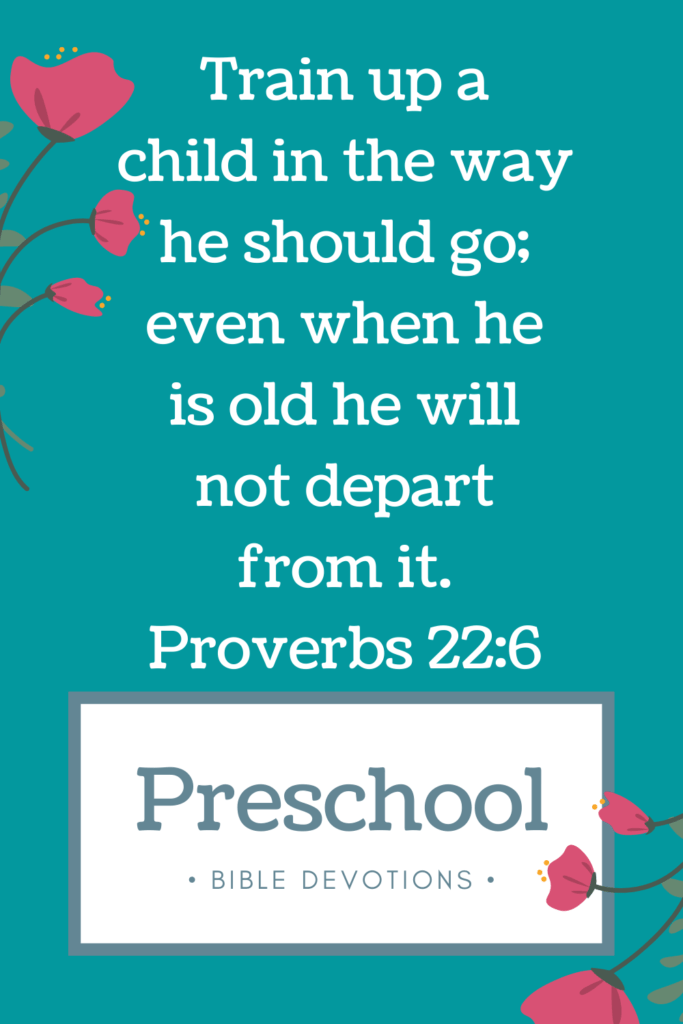 preschool bible devotions