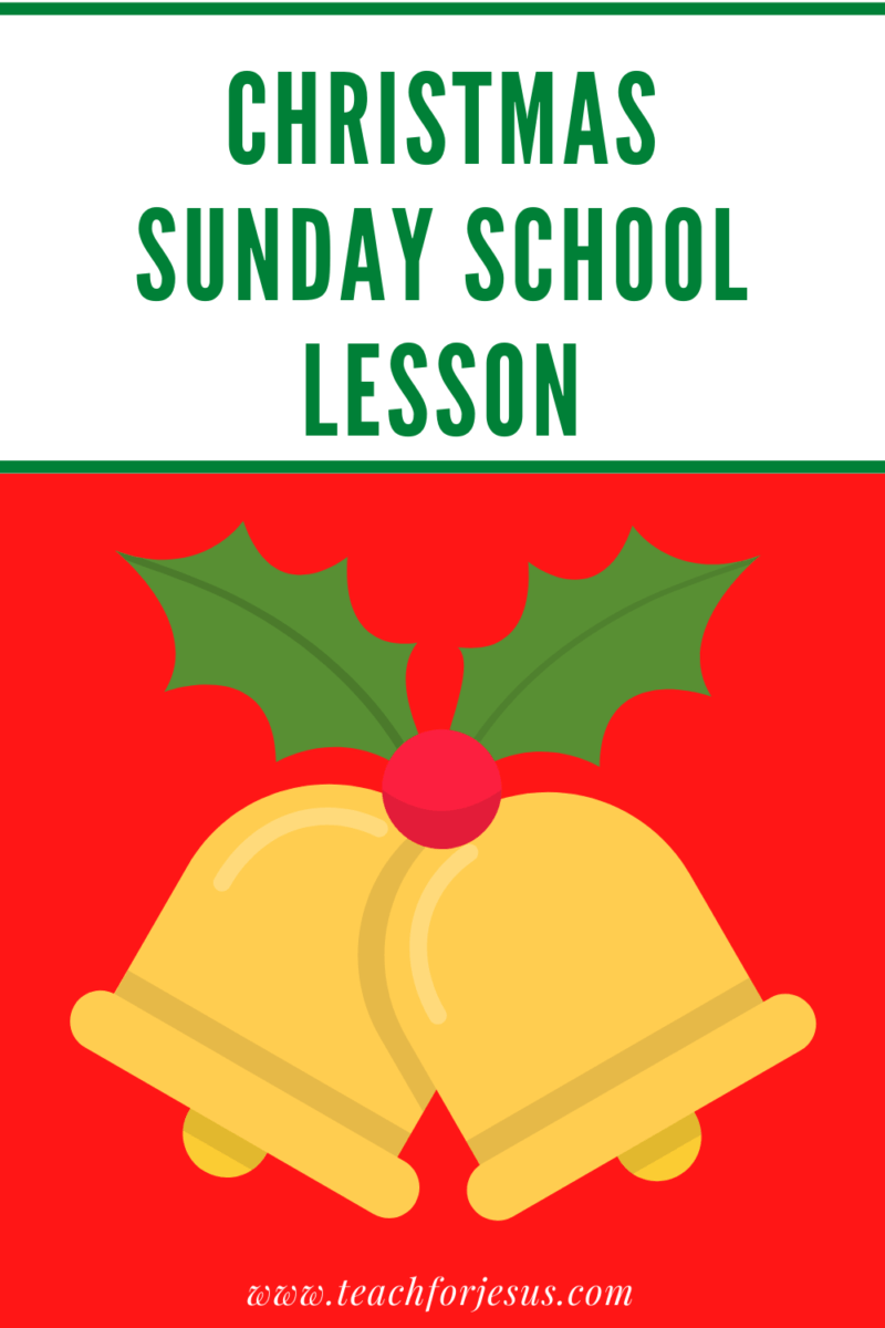 Christmas Sunday School lesson for elementary. Print and go lesson includes Christmas game, lesson, Bible verses, crafts.