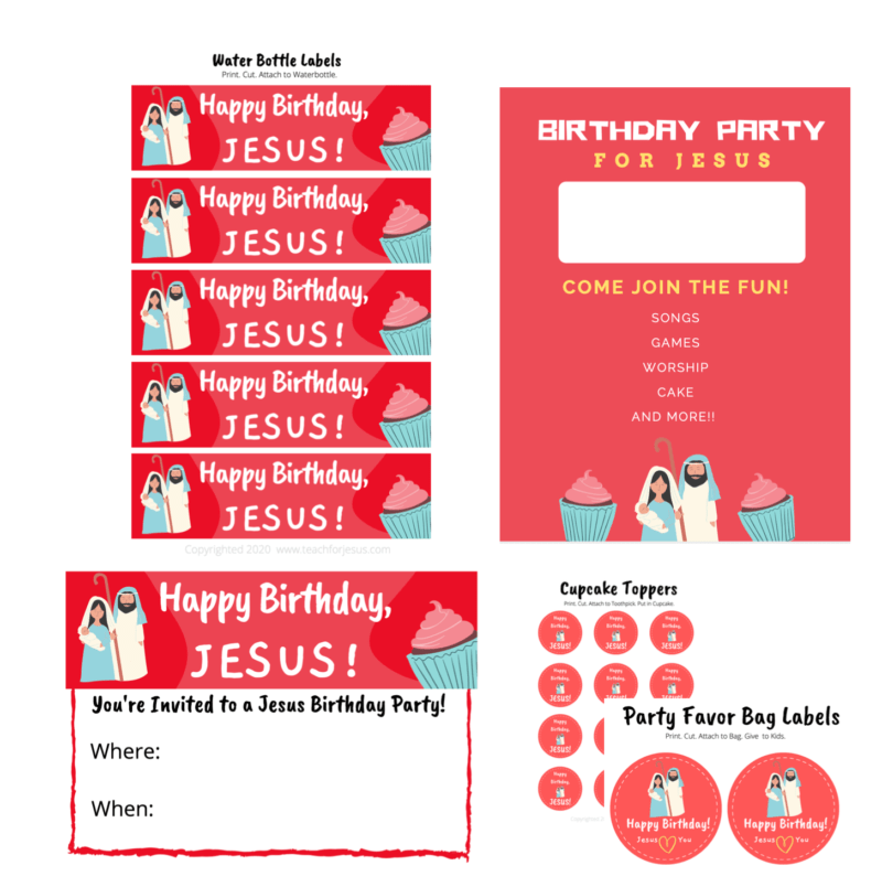 Jesus Birthday Party