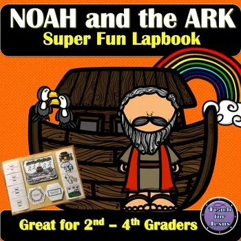 Noah's Ark Lapbook
Noah's Ark is a classic Bible story every child needs to know. This fun, easy to assemble lapbook can be used to teach or review the story of Noah's Ark and the great flood. It's great for 2nd-4th graders.