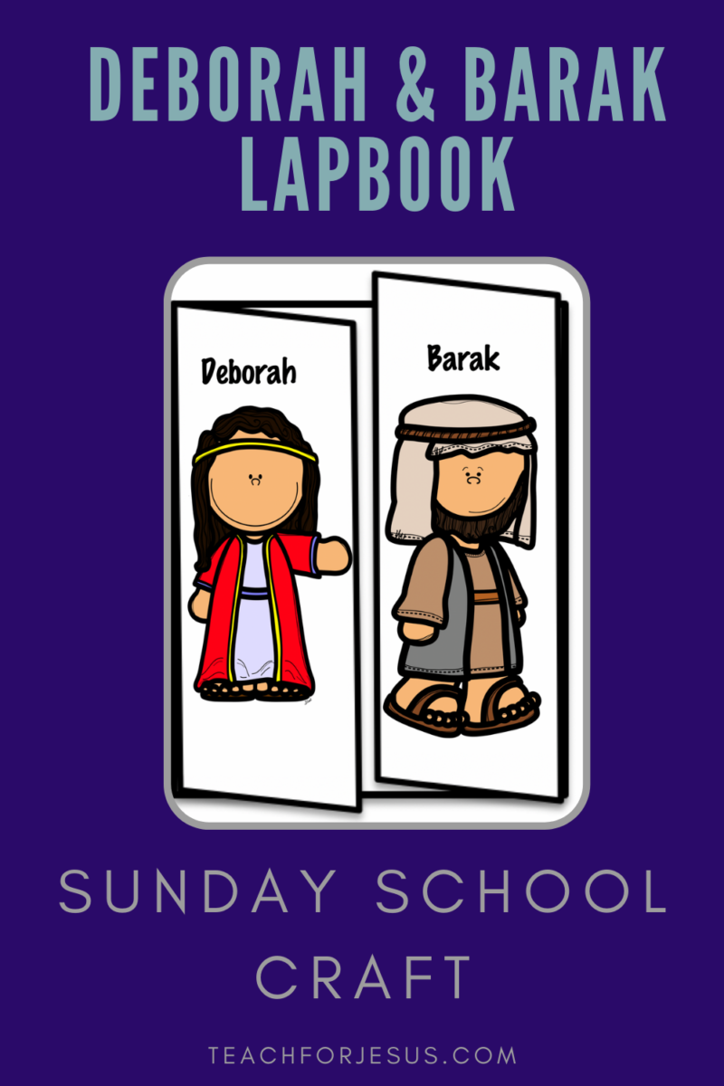 Deborah and Barak Lapbook Cover