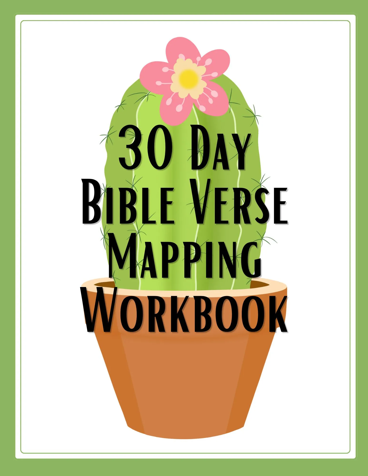 bible verse mapping workbook for 30 days