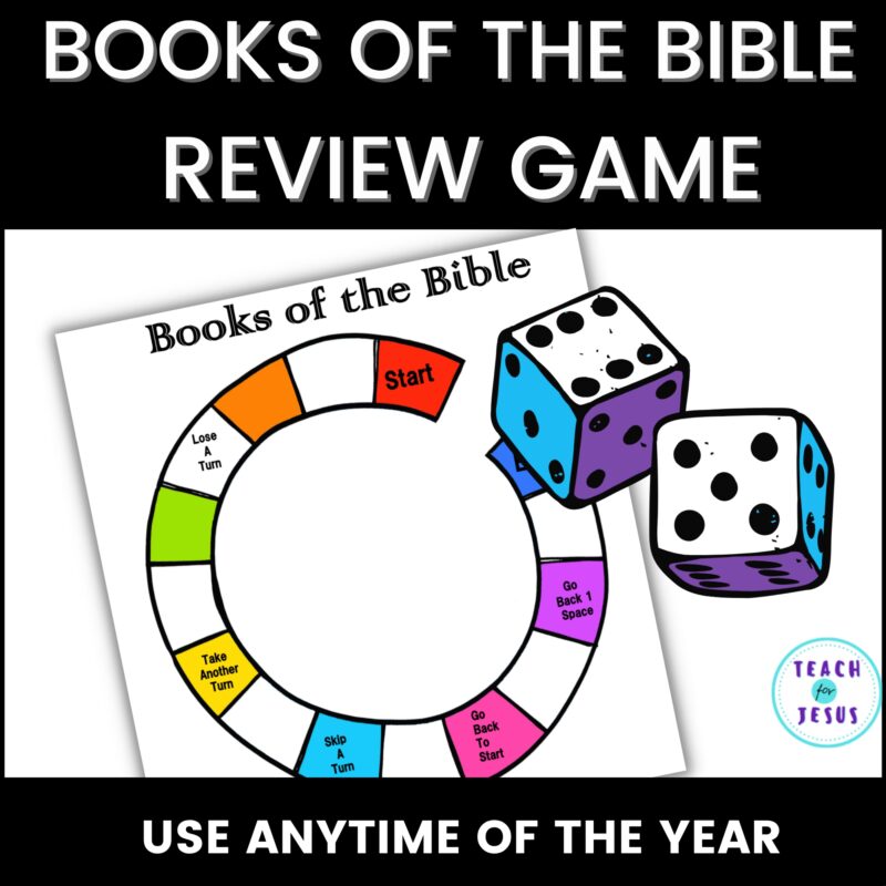 books of the bible game for Sunday school